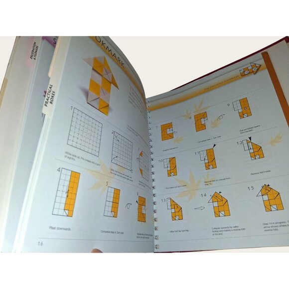 Everything Origami Book With 24 Origami Squares & Instructions - Picture 6 of 9